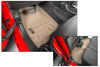 WeatherTech 451313-1-2 DigitalFit Front & Rear FloorLiners in Tan for 2018 Jeep Wrangler Unlimited JL