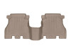 WeatherTech 4513132 Rear FloorLiner - in Tan for 18-25 Jeep Wrangler JL Unlimited 4-Door
