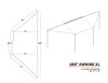 Tuff Stuff Overland 180 Degree XL Awning for Driver or Passenger Side
