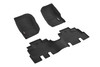 WeatherTech DigitalFit Front & Rear FloorLiner for 14-18 Jeep Wrangler Unlimited JK 4 Door
