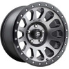 Fuel Offroad Wheels Vector D601 Matte Gunmetal w/ Matte Black Lip 17x9 -12mm Offset 5x127 (5x5) | Fits Jeep Wrangler 07-Up and Jeep Gladiator