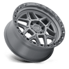 Black Rhino Wheels Kelso Battleship Gray with Blk Lip Edge & Blk Bolts 20x9 0mm Offset 5x127 (5x5) | Fits Jeep Wrangler 07-Up and Jeep Gladiator