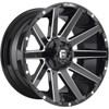 Fuel Offroad Wheels Contra D615 Gloss Black Milled 20x9 20mm Offset 8x170