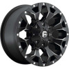 Fuel Offroad Wheels Assault D546 Matte Black Milled 17x8.5 25mm Offset 6x135,6x139.7 (6x5.5)