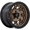 Fuel Offroad Wheels Runner OR D841 Bronze with Black Ring 15x10 -43mm Offset 5x114.3 (5x4.5)