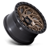 Fuel Offroad Wheels Runner OR D841 Bronze With Black Ring 18x9 1mm Offset 6x139.7 (6x5.5)