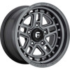 Fuel Offroad Wheels Nitro D668 Anthracite 17x9 -12mm Offset 5x127 (5x5) | Fits Jeep Wrangler 07-Up and Jeep Gladiator