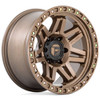 Fuel Offroad Wheels Syndicate D811 Matte Bronze 17x9 -12mm Offset 5x127 (5x5) | Fits Jeep Wrangler 07-Up and Jeep Gladiator