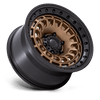 Black Rhino Wheels Sahara BR014 Matte Bronze with Gloss Black Lip 17x9 -12mm Offset 5x127 (5x5) | Fits Jeep Wrangler 07-Up and Jeep Gladiator