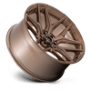Fuel Offroad Wheels Flux FC854 Platinum Bronze 18x9 1mm Offset 6x135