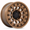 Black Rhino Wheels Outback BR012 Matte Bronze 17x8.5 -10mm Offset 5x127 (5x5) | Fits Jeep Wrangler 07-Up and Jeep Gladiator