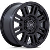 Black Rhino Wheels Yellowstone Matte Black 16x8 38mm Offset 6x130