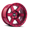 DirtyLife Wheels Compound Beadlock 9315 Crimson Candy Red 17x9 -12mm Offset 6x139.7 (6x5.5)