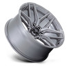 Fuel Offroad Wheels Flux FC854 Platinum 22x10 -18mm Offset 6x139.7 (6x5.5)