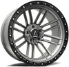 AXE Offroad Wheels Icarus Grey with Black Lip 20x10 -19mm Offset 8x165.1 (8x6.5) AXE Offroad Wheels Icarus Grey with Black Lip 20x10 -19mm Offset 8x165.1 (8x6.5)