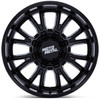 Moto Metal Wheels Legacy MO810 Gloss Black 18x9 20mm Offset 5x127 (5x5),5x139.7 (5x5.5) | Fits Jeep Wrangler 07-Present and Jeep Gladiator