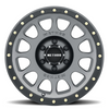Method Wheels NV MR305 Titanium with Matte Black Lip 18x9 18mm Offset 8x165.1 (8x6.5)
