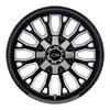 ION Alloy Wheels 152 Gloss Black Milled 20x9 0mm Offset 8x165.1 (8x6.5)