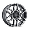 ION Alloy Wheels 146 Matte Black Machined Dark Tint 20x9 0mm Offset 6x135