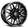 Impact Offroad Wheels 819 Gloss Black Milled 17x9 -12mm Offset 5x127 (5x5),5x139.7 (5x5.5) | Fits Jeep Wrangler 07-Present and Jeep Gladiator Impact Offroad Wheels 819 Gloss Black Milled 17x9 -12mm Offset 5x127 (5x5),5x139.7 (5x5.5) | Fits Jeep Wrangler 07-Present and Jeep Gladiator