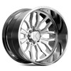 KG1 Forged Wheels Heathen KC017 Polished 26x14 -76mm Offset 5x127 (5x5) | Fits Jeep Wrangler 07-Present and Jeep Gladiator