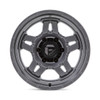 Fuel Offroad Wheels Oxide D801 Matte Gunmetal 18x9 1mm Offset 5x127 (5x5) | Fits Jeep Wrangler 07-Present and Jeep Gladiator
