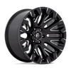 Fuel Offroad Wheels Quake D828 Gloss Black Milled 18x9 1mm Offset 5x127 (5x5) | Fits Jeep Wrangler 07-Present and Jeep Gladiator