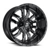 Fuel Offroad Wheels Sledge D595 Gloss Black Milled 20x9 1mm Offset 5x139.7 (5x5.5),5x150
