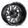 Fuel Offroad Wheels Triton D581 Gloss Black Milled 20x10 -18mm Offset 5x139.7 (5x5.5),5x150 Fuel Offroad Wheels Triton D581 Gloss Black Milled 20x10 -18mm Offset 5x139.7 (5x5.5),5x150