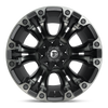 Fuel Offroad Wheels Vapor D851 Matte Black Gray Tint 20x10 -18mm Offset 5x139.7 (5x5.5),5x150 Fuel Offroad Wheels Vapor D851 Matte Black Gray Tint 20x10 -18mm Offset 5x139.7 (5x5.5),5x150