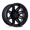 Fuel Offroad Wheels Brawl FC401 Matte Black With Gloss Black Lip 22x12 -44mm Offset 8x165.1 (8x6.5)