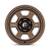 Fuel Offroad Wheels Hype FC860 Matte Bronze 17x8.5 10mm Offset 5x127 (5x5) | Fits Jeep Wrangler 07-Present and Jeep Gladiator