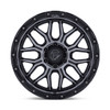 Fuel Offroad Wheels Surge FC881 Gloss Black Machined with Gray Tint 17x9 -12mm Offset 5x127 (5x5) | Fits Jeep Wrangler 07-Present and Jeep Gladiator