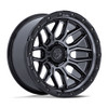 Fuel Offroad Wheels Surge FC881 Gloss Black Machined with Gray Tint 17x9 -12mm Offset 5x127 (5x5) | Fits Jeep Wrangler 07-Present and Jeep Gladiator