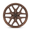 Fuel Offroad Wheels Flux FC854 Platinum Bronze 20x10 -18mm Offset 6x135