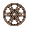 Fuel Offroad Wheels Slayer D837 Matte Bronze 20x9 1mm Offset 5x127 (5x5) | Fits Jeep Wrangler 07-Present and Jeep Gladiator