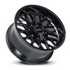 Hardrock Offroad Wheels Bomber H714 Gloss Black 20x12 -51mm Offset 5x127 (5x5),5x139.7 (5x5.5) | Fits Jeep Wrangler 07-Present and Jeep Gladiator