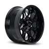 Hardrock Offroad Wheels Horseshoe H713 Gloss Black 20x9 0mm Offset 5x127 (5x5),5x139.7 (5x5.5) | Fits Jeep Wrangler 07-Present and Jeep Gladiator
