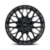 Hardrock Offroad Wheels Bomber H714 Gloss Black 20x9 0mm Offset 5x127 (5x5),5x139.7 (5x5.5) | Fits Jeep Wrangler 07-Present and Jeep Gladiator