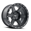 DirtyLife Wheels Compound 9315 Matte Black 17x9 -12mm Offset 5x127 (5x5) | Fits Jeep Wrangler 07-Present and Jeep Gladiator