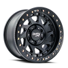 DirtyLife Wheels Enigma Race Beadlock 9313 Matte Black 17x9 -38mm Offset 5x127 (5x5) | Fits Jeep Wrangler 07-Present and Jeep Gladiator