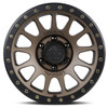 Lock Offroad Wheels Yosemite Matte Desert Bronze With Matte Black Ring 17x9 0mm Offset 5x127 (5x5)| Fits Jeep Wrangler 07-Up and Jeep Gladiator