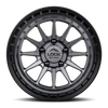 Lock Offroad Wheels Baja Matte Grey with Matte Black Ring 17x8 40mm Offset 5x127 (5x5)| Fits Jeep Wrangler 07-Up and Jeep Gladiator Lock Offroad Wheels Baja Matte Grey with Matte Black Ring 17x8 40mm Offset 5x127 (5x5)| Fits Jeep Wrangler 07-Up and Jeep Gladiator