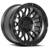 Lock Offroad Wheels Combat Matte Black with Matte Black Ring 17x9 1mm Offset 5x127 (5x5)| Fits Jeep Wrangler 07-Up and Jeep Gladiator Lock Offroad Wheels Combat Matte Black with Matte Black Ring 17x9 1mm Offset 5x127 (5x5)| Fits Jeep Wrangler 07-Up and Jeep Gladiator