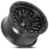Lock Offroad Wheels Combat Matte Black with Matte Black Ring 17x9 1mm Offset 5x127 (5x5)| Fits Jeep Wrangler 07-Up and Jeep Gladiator Lock Offroad Wheels Combat Matte Black with Matte Black Ring 17x9 1mm Offset 5x127 (5x5)| Fits Jeep Wrangler 07-Up and Jeep Gladiator