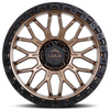 Lock Offroad Wheels Combat Matte Bronze with Matte Black Ring 17x9 -12mm Offset 5x127 (5x5)| Fits Jeep Wrangler 07-Up and Jeep Gladiator Lock Offroad Wheels Combat Matte Bronze with Matte Black Ring 17x9 -12mm Offset 5x127 (5x5)| Fits Jeep Wrangler 07-Up and Jeep Gladiator