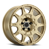 Method MR502 RALLY 17x8 +38mm Offset 5x4.5 67.1mm CB Gold Wheel