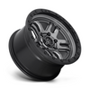 Fuel Offroad Wheels Ammo D701 Matte Gun Metal Black Bead Ring 20x9 1mm Offset 6x139.7 (6x5.5)