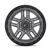 Fuel Offroad Wheels Ammo D701 Matte Gun Metal Black Bead Ring 17x9 -12mm Offset 5x127 (5x5)