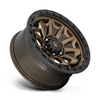 Fuel Offroad Wheels Covert D696 Matte Bronze w/ Black Ring 18x9 1mm Offset 5x139.7 (5x5.5)
